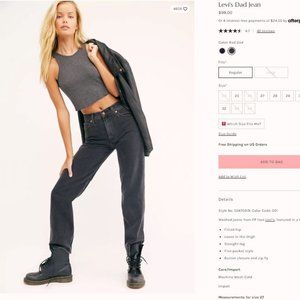 [SOLD] Levi's Dad Jean